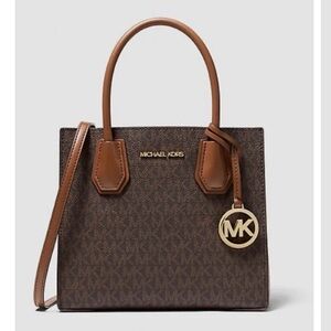 Michael Kors Brown Signature Satchel